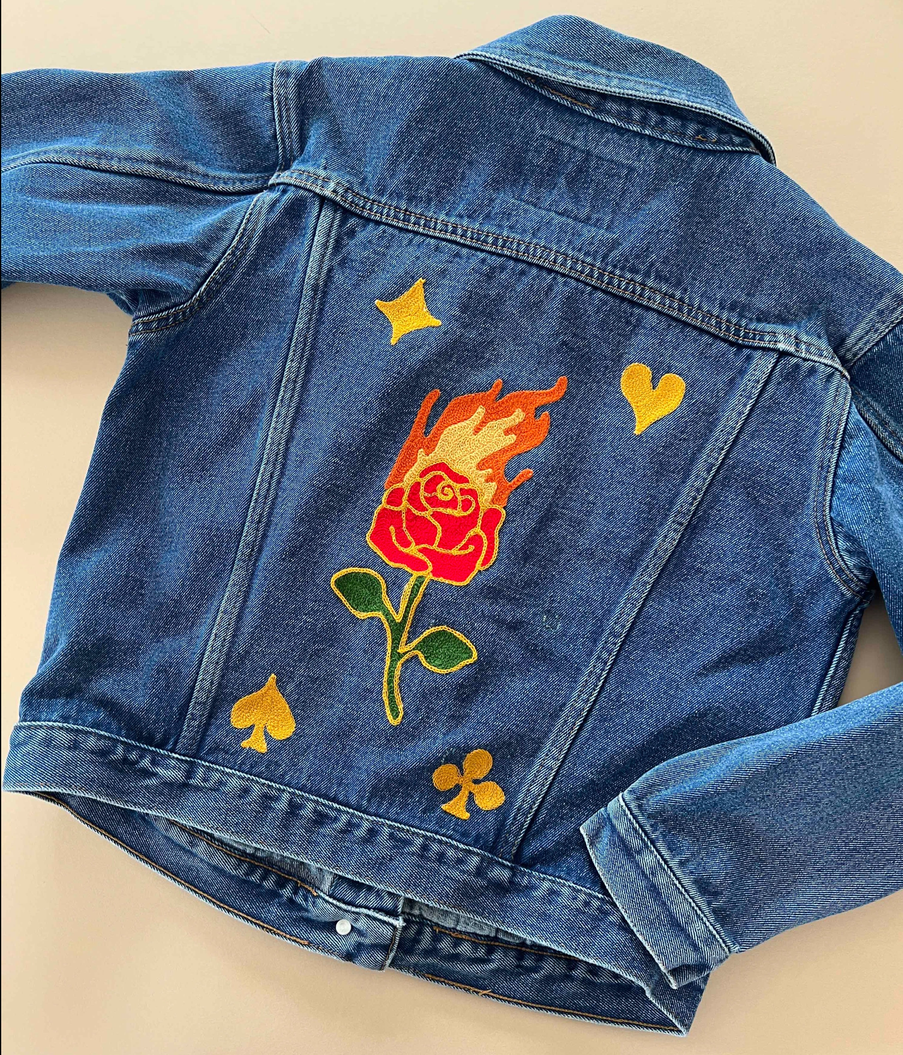 TEHAUX 30pcs Embroidered Jeans Cowboy Jeans Cowboy Decor Cap Decorations  Embroidered Jean Jacket Dress Jacket Cowboy Jacket Patch Jeans Jacket for